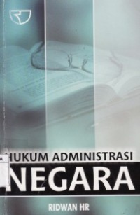 Hukum Administrasi Negara.