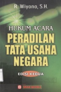 Hukum Acara Peradilan Tata Usaha Negara.