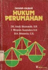 DASAR-DASAR HUKUM PERUMAHAN.