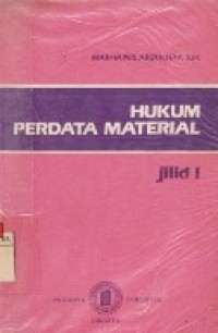 Hukum Perdata Material.