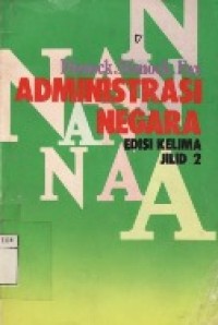 Administrasi Negara.Jil.1 dan Jil.2