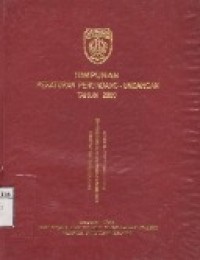 Himpunan Peraturan Perundang-Undangan Tahun 2000.