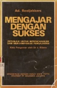 Mengajar Dengan Sukses.