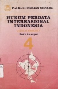 Hukum Perdata Internasional Indonesia Jil.2