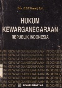 Hukum Kewarganegaraan Republik Indonesia.