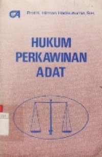 Hukum Perkawinan Adat.