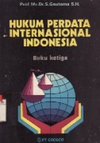 Hukum Perdata Internasional Indonesia Jil.3