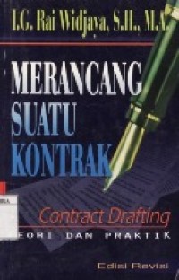 Merancang Suatu Kontrak (Contract Drafting).