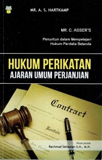 Hukum Perikatan Ajaran Umum Perjanjian