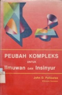 Peubah Kompleks untuk Ilmuwan dan Insinyur