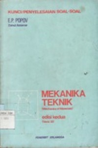 Kunci/Penyelesaian Soal-Soal Mekanika Teknik (Mechanics of Materials)