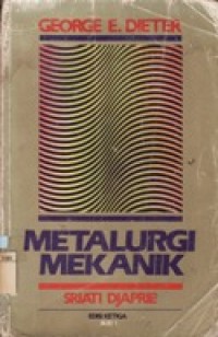 Image of Metalurgi Mekanik Jilid 1