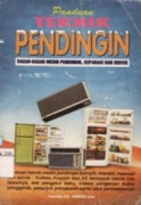 Panduan Teknik Pendingin - Dasar-Dasar pendingin, Reparasi dan Servis