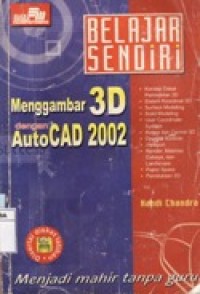 Mengambar 3D dengan auto Cad 2002