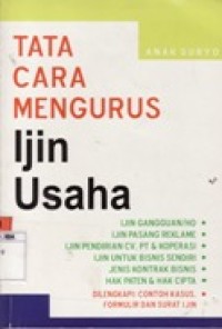 Tata Cara Mengurus Ijin Usaha