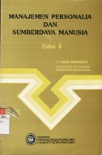 Manajemen Personalia dan Sumberdaya Manusia