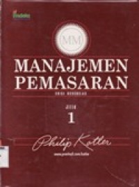 Manajemen Pemasaran Jilid 1