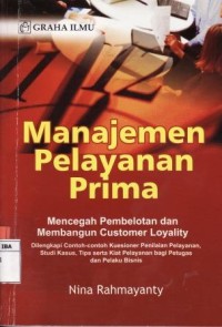 Manajemen Pelayanan Prima