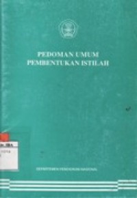 Pedoman Umum Pembentukan IstilahCet