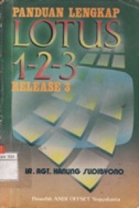 Panduan Lengkap Lotus 1-2-3 Relase 3