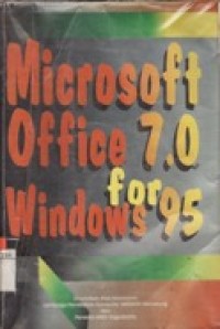 Microsoft Office 7.0 for Windoes 95