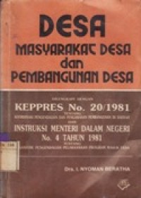 Desa - Masyarakat Desa dan Pembangunan