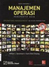 Manajemen Operasi : Perpektif Asia Buku.1