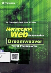 Merancang Web Menggunakan dreamweaver : Teknik Pembelajaran