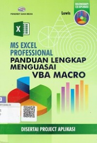 Image of Ms Excel Professional Panduan lengkap Menguasai VBA Macro