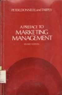 A Preface to Marketing Management