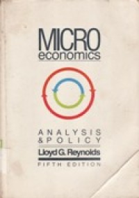 Micro Economics Analysis & Policy