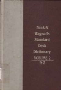 Standard Desk Dictionary Vol 1,2