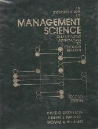 An Introduction To Management Scince.