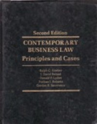 Contemporary Business Law Principles and Cases