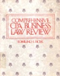 Comprehensive CPA Business Law Review.