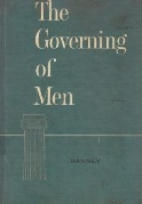 The Governing Of Men.