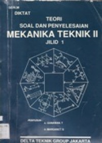 Image of Teori Soal dan Penyelesaian Mekanika Teknik II Jilid 1