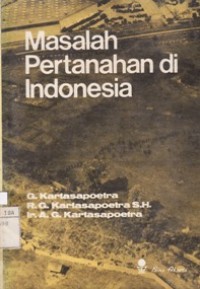 Masalah Pertanahan di Indonesia