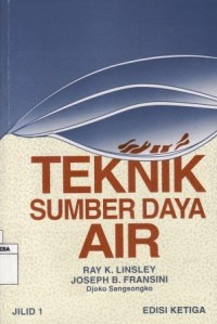 Teknik Sumber Daya Air Jilid 1