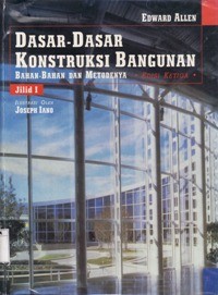 Image of Dasar-Dasar Kontruksi Bangunan-Bahan-Bahan dan Metodenya Jilid 1