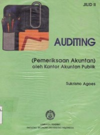 Auditing (Pemeriksaan Akuntan oleh kantor Akuntan Publik)jilid.II