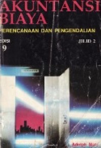 Akuntansi Biaya Perencanaan Dan Pengendalian Jilid 2