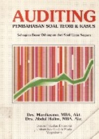 Auditing : Pembahasan Soal Teori & Kasus Sebagian Besar Dihimpun Dari Soal Ujian Negara