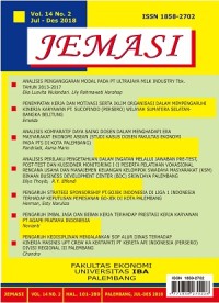 JURNAL JEMASI EKONOMI JULI - DESEMBER 2018