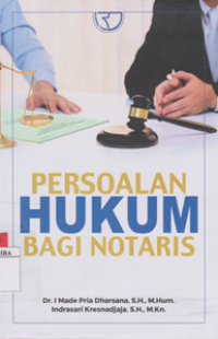 Image of Persoalan Hukum Bagi Notaris