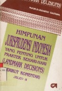 Himpunan Yurisprudensi Indonesia Jil.3