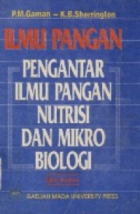 Pengantar Ilmu Pangan,Nutrisi dan Mikrobiologi