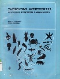 Taksonomi Avertebrata : Pengantar Praktikum Laboratorium