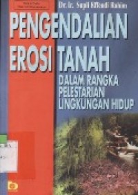 Image of Pengandalian erosi tanah