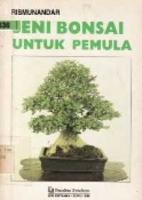 SENI BONSAI UNTUK PEMULA